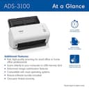 Brother ADS-3100 High-Speed Desktop Scanner | Compact with Scan Speeds of Up to 40ppm - 3