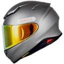 Everalo Visiera Compatibile con Shoei Nxr 2 - Z8 - Xspr Pro - X15 - Cwr F2 (Rosso Cromo) - 4