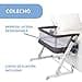 Chicco, Next2Me Pop Up Cot, Height Adjustable, Tilt, Compatible with Various Beds, Easy to Assemble and Carry, Includes Travel Bag, 6 Months - 9 kg, Atmosphere - 3