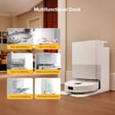 roborock Qrevo S5V Robot Vacuum Cleaner with Mop, FlexiArm Edge Mopping, 12,000Pa Suction, Dual Zero-Tangle System, Smart Obstacle Avoidance, 10mm Mop Lifting, All-in-One Dock, White - 3