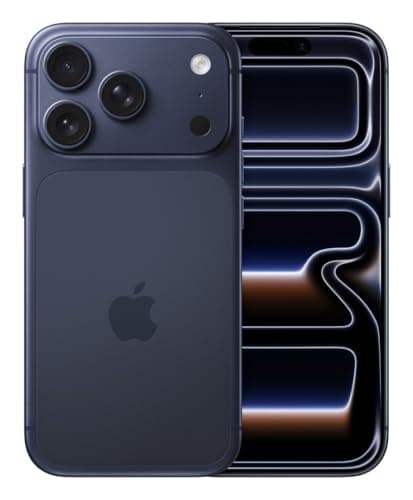 Apple iPhone 17 Pro 256 GB - 6,3 Zoll Display mit Promotion bis zu 120 Hz, A19 Pro Chip, bahnbrechende Akkulaufzeit, Pro Fusion Kamerasystem mit Center Stage Frontkamera; Deep Blue