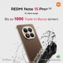 XIAOMI Redmi Note 15 Pro+ 5G Smartphone (12+512 GB) – 6500-mAh-Akku, IP66/IP68 Staub- und Wasserschutz, Neue 200-MP-Kamera, 6,83" AMOLED-Display, Schwarz, 2 Jahre Garantie - 2