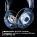 SteelSeries Arctis Nova 5 Wireless - Gaming Headset- Multi-System -PC,PS5 - Magnetische Neodym-Treiber -Über 100 Audio Presets - 60H Akkulaufzeit - 2,4 GHz oder BT-ClearCast Gen2.X-Mik - 9