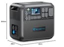 BLUETTI Tragbare Powerstation AC200MAX, 2048Wh LiFePO4 Batterie Backup mit 2200W (4800W Peak) AC Ausgängen, Solarfähiges Kraftpaket - 8