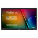 ViewSonic IFP7551 - Tablero inteligente interactivo 4K ViewBoard de 75 pulgadas con software educativo integrado, Android 14, Google EDLA, táctil de 50 puntos, micrófono integrado, HDMI, VGA, hub USB - 1