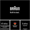 Braun Depiladora Luz Pulsada Smart IPL Skin i·expert, Depiladora Laser con 4 Cabezales, Neceser Y Maquinilla Venus, Reducción Permanente del Vello, Depilación Láser en Casa, PL7431, Blanco/Bronce - 9