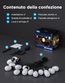 Govee Catena Luminosa Esterno, 15M Lampadine LED RGBIC Bianco Caldo, Controllo APP WiFi con Alexa Luci da Esterno, IP66 Impermeabile, 111 Modalità di Scena, Adatto per Giardino, Balcone, Gazebo - 10