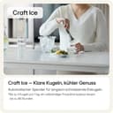 LG GSXE90MBDD Side by Side Kühlschrank mit InstaView Craft Ice | Door in Door | Crushed Ice -und Wasserspender EEK: Klasse D | 628 Liter Kapazität | Festwasseranschluss | Total No Frost - 7