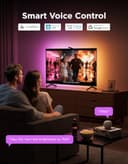 Govee TV Backlight 3 Lite with Fish-Eye Correction Function Sync to 32 Inch TVs, 1.8m RGBWIC Wi-Fi TV LED Backlight with Camera, 4 Colours in 1 Lamp Bead, Voice and APP Control, Adapter - 7