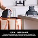 Ninja CRISPi Friggitrice ad Aria Portatile, 3.8L, 4 in 1: Frittura, Cottura Arrosto, Mantiene Cibo Caldo e Croccante, Compatta, 2 Contenitori Vetro Rimovibili, 1700W, Grigio FN101EUGY - 6