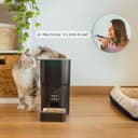 Cecotec Comedero Dispensador Automático para Mascotas con Control WiFi, Cámara, Grabadora de Voz Pumba 6000 Purrfect Meal Smart Vision. 6L, Control de Porciones, Alarma, Cuenco de Acero INOX - 6