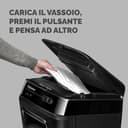 Fellowes distruggi documenti automatico a frammento 150C, 150 fogli, per piccolo ufficio, da 1 a 3 utenti, distruggidocumenti silenzioso con retromarcia automatica e modalità riposo, nero - 3