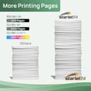 Starlet24 20x 580 581 Cartuchos para Canon PGI-580 CLI-581 XXL Canon TR8550 Cartuchos de Impresora para Canon Pixma TR8550 TR8500 TS6350a TS705a TS6350 TS8350 TS8250 TS6150 TS9550 - 4