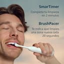 Philips Sonicare 6100 cepillo dental eléctrico, sónico con 2 modos de cepillado y 3 niveles de intensidad, EasyStart, estuche de viaje, blanco, HX7400/02 [Nueva Tecnología] - 8