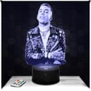 Lampephoto.fr - Lampada 3D S. Ebbasta Decorazione Rapper Italiano Idea Regalo Uomo Donna Oggetto S. ebbasta Luce Notturna Adulto Decorazione Camera Idea Regalo Natale Uomo Donna Originale, 3D Led TOP - 1