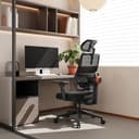 Newtral MAGICH003 Sedia Ufficio Ergonomica Lombare, Sedia Scrivania Poltrona Ergonomica con Braccioli Regolabile, Ergonomic Office Chair Oscillazione a 96-126° (MAGICH003, Nero) - 8