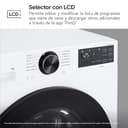 LG F2X50S9TLB - Lavadora Inteligente, 9kg, AI Direct Drive, TurboWash 360º, 1200rpm, Fondo reducido, Un 20% más eficiente que A, Serie 500, Blanca - 10