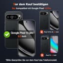 LK 2+2 Schutzfolie für Google Pixel 10 Pro mit 2 Panzerglas und 2 Kameraschutz, 9H Hart HD-Vollabdeckung Folie, Kratzfest, Unterstützt Fingerabdruck-ID Panzerfolie, Pixel 10 Pro Displayschuzfolie - 2