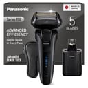 Panasonic Series 900 ES-LV9U 5-Lama Rasoio Elettrico Per Gli Uomini Con Pulizia Automatica, Sensore Di Barba Reattivo E Supporto Di Ricarica, Bagnato E Asciutto Rasoio Cordless - 1