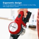 Bosch Unlimited 7 BCS71PETGB ProAnimal MultiUse Lightweight Cordless Vacuum Cleaner with Flex Tube and Pet Accessories, 1 Battery, 40 minutes runtime - Tornado Red - 16