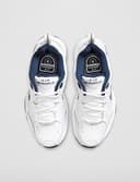 NIKE Air Monarch IV, Zapatillas de Gimnasia Hombre, Blanco White Metallic Silver Midnight Navy 102, 42 EU - 5