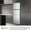 Hisense RT327N4ACE Frigorifero Doppia Porta a libera installazione Total No Frost, sistema di ventilazione Multi Air Flow, Larghezza 55 cm, Colore Inox, Capacità netta 249 L - 6