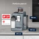 De’Longhi Rivelia – Cafetera Superautomática, LatteCrema Jarra de leche automática, 16 Bebidas One-Touch, Pantalla Táctil, Depósitos de Granos de Café Intercambiables, Gris (EXAM440.55.G) - 3