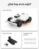 MAMMOTION LUBA 3 AWD 1500 Robot Cortacésped para 1500㎡, LiDAR+Visión AI de Doble Cámara de 360°, Tracción Total para Pendientes del 80%, hasta 15 Zonas de Gestión Multizona, Altura de Corte 25-70mm - 9