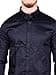 Armani Exchange Smart Stretch Satin Camicia, Uomo, Blu, XL - 3