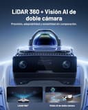 MAMMOTION LUBA 3 AWD 1500 Robot Cortacésped para 1500㎡, LiDAR+Visión AI de Doble Cámara de 360°, Tracción Total para Pendientes del 80%, hasta 15 Zonas de Gestión Multizona, Altura de Corte 25-70mm - 2
