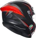AGV K-6 S Slashcut Helmet, black/grey/red, S (55/56) - 3