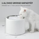 PETKIT Drahtlose Wasserpumpe Automatische intelligenter Trinkbrunnen für Katze und Hund, Auskleidung aus rostfreiem Stahl, Beherbergt Nicht leicht Bakterien - 8