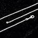 Mieoyue 925 Silver Women's Necklace without Pendant, Silver Chain 40 45 50 55 60 cm Silver Jewellery, Silver, No Gemstone - 3