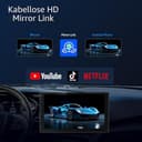 Haudio 2 Din Autoradio 7 Zoll HD Touchscreen, Wireless Apple CarPlay & Android Auto, Bluetooth, SWC | Universal(Pas de caméra) - 4