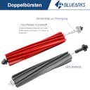 Zubehörset für Roborock S8 Pro Ultra, 6*Staubbeutel 2*Main Rollbürste 6*Seitenbürsten 2*Filter 4*Mopp Wischtücher 1*Hauptbürste, Ersatzteile Saugroboter Ersatzteile Saugroboter Zubehör… - 2