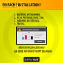 Supply Guy 580XXL 581XXL Druckerpatronen kompatibel mit Canon PGI-580 CLI-581 für Pixma TS705 TS705a TS6350 TS6350a TS6351a TS6300 TR8550 TS9550 TS6150 TS6250 TR8500 Multipack 10 Patronen 580 581 XXL - 5