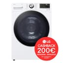 LG RH18U8AVCW Asciugatrice Smart 18kg, Classe A+++, Pompa di Calore DUAL Inverter, Motore Direct Drive, Intelligenza Artificiale AI Dry, Condensatore Autopulente, Wi-Fi, Serie U8, Bianca - 2