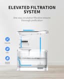 PETKIT Wireless Cat Water Fountain, EVERSWEET MAX with UVC Pump, 3L, Cordless 5000mAh Battery Operated Cat Fountain, App Control/Monitor, Ultra Quiet, Rechargeable Pet Water Fountain for Cats Dogs - 8