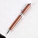 Bolígrafo de madera hecho a mano de lujo con giro para oficina de negocios - 2