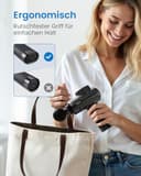 Massagepistole Massage Gun, RENPHO Massagepistole bis zu 3200U/min Massagegerät mit 2500mAh Akku und USB C Ladeanschluss zur Muskel Massage Entspannen, Schwarz - 5