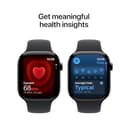 Apple Watch Series 11 GPS 46mm Smartwatch with Jet Black Aluminium Case with Black Sport Band M/L. Sleep Score, Fitness Tracker, Health Monitoring, Always-On Display, Water Resistant - 4