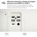 LG 27U731SA-W - Smart Monitor 27", Panel IPS, UHD (3840 x 2160), 60Hz, 5ms (GtG), WebOS 24, DCI-P3 90%, Ajuste en Inclinación (Eje Horizontal), Blanco - 14