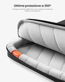 tomtoc 360° Custodia per Nuovo 14 Pollici MacBook Pro M5 Pro/Max (2026) A3426 A3427, M5/M4/M3/M2/M1 Pro/Max, Borsa per Laptop Borsa Porta PC per 13,5" Microsoft Surface Laptop, 14" ASUS ZenBook - 5