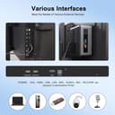 YCKJNB 55 Pulgadas 4K Pizarra Digital Interactiva, UHD Whiteboard Electrónica, 8GB RAM, 128GB ROM, Ultra Alta Definición Integrada Cámara, Micrófono, Soporta WiFi,Bluetooth,HDMI - 8