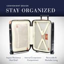 Bric's Bellagio Trolley 55 cm Black/Tan - 4