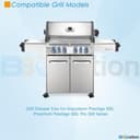 BBQration Grillfettwanne Abtropfschale für Napoleon Prestige 500, Phantom Prestige 500, Pro 500 Serie, Grillfettpfanne Ersatzteile für Napoleon Grillzubehör - 2