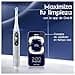 Oral-B iO 6 Cepillo De Dientes Eléctrico Gris, 3 Cabezales, 1 Estuche De Viaje, Diseñado Por Braun - 4
