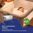 Chicco Next2Me Essential Infant Cosleeping Crib, Sustainable, Compatible with Different Beds, Adjustable Height, Tiltable, Good Air Circulation, Mattress and Bag Included, 0-6 m - 5