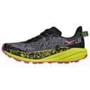 HOKA Womens Speedgoat 6, Black/Neon Hoka Citrus, 5 UK - 3