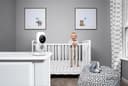 Motorola Baby MBP667 Connect - Wi-Fi monitor video con schermo LCD a colori da 2.8", modo eco e rileva rumori, movimento e temperatura, Bianco, 1 Unità (Confezione da 1) - 7